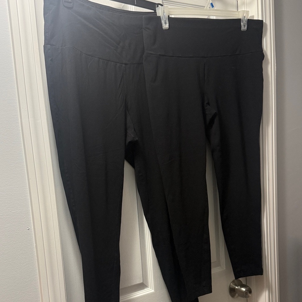 Women's Black High-Waisted Leggings